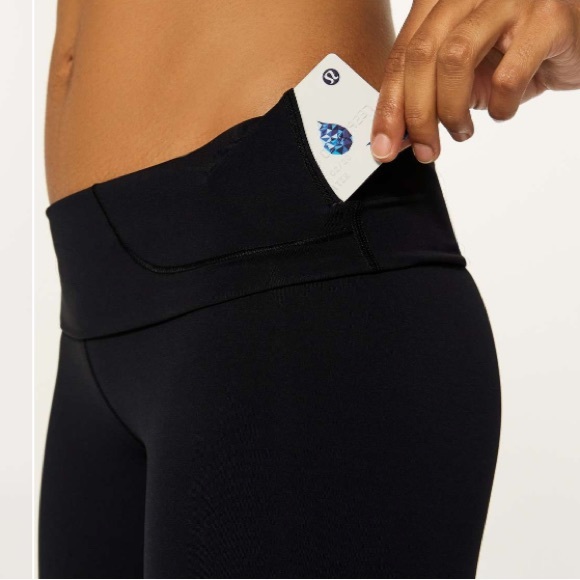 Lululemon Wunder Under Hi-Rise Tight (Brushed 28") in Black - Picture 2 of 7